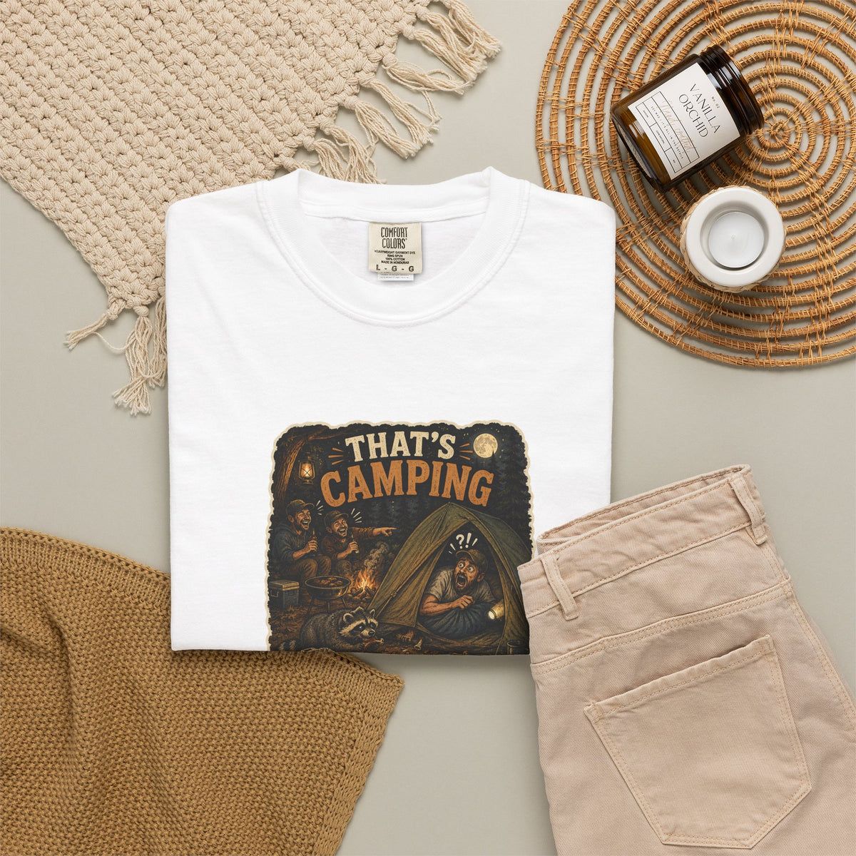 That's Camping T-Shirt | Funny Camping Tee | Gift for Campers and Outdoor Lovers
