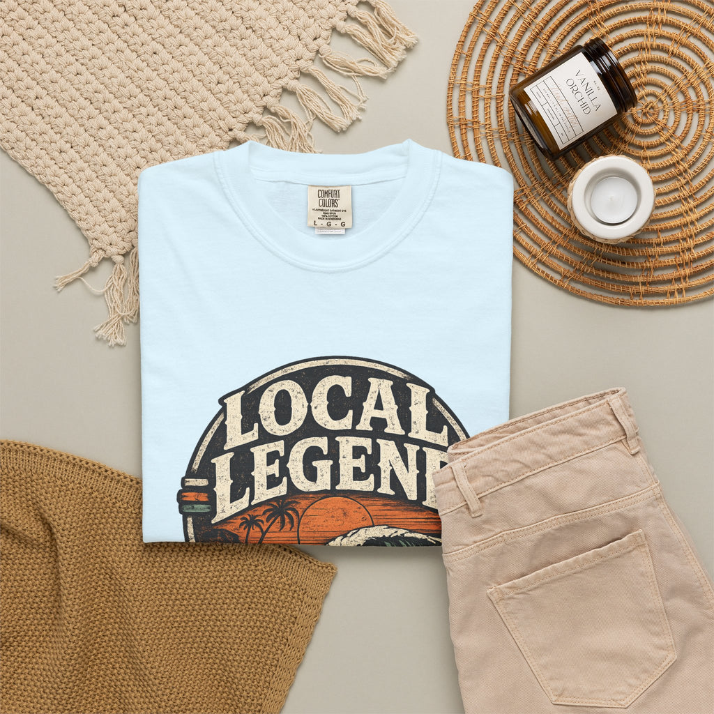 Local Legend Ask Me Shirt | Funny Beach Graphic Tee | Vintage Retro T-Shirt