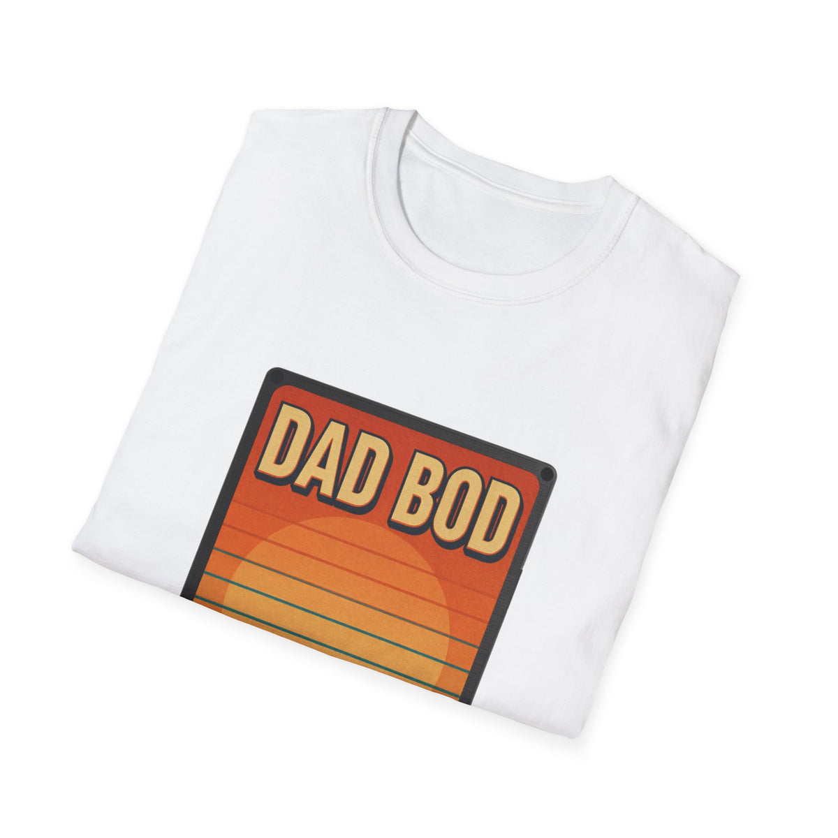Dad Bod: Surf Tan No Regrets T-Shirt | Funny Dad Tee | Vintage Beach Humor Gift