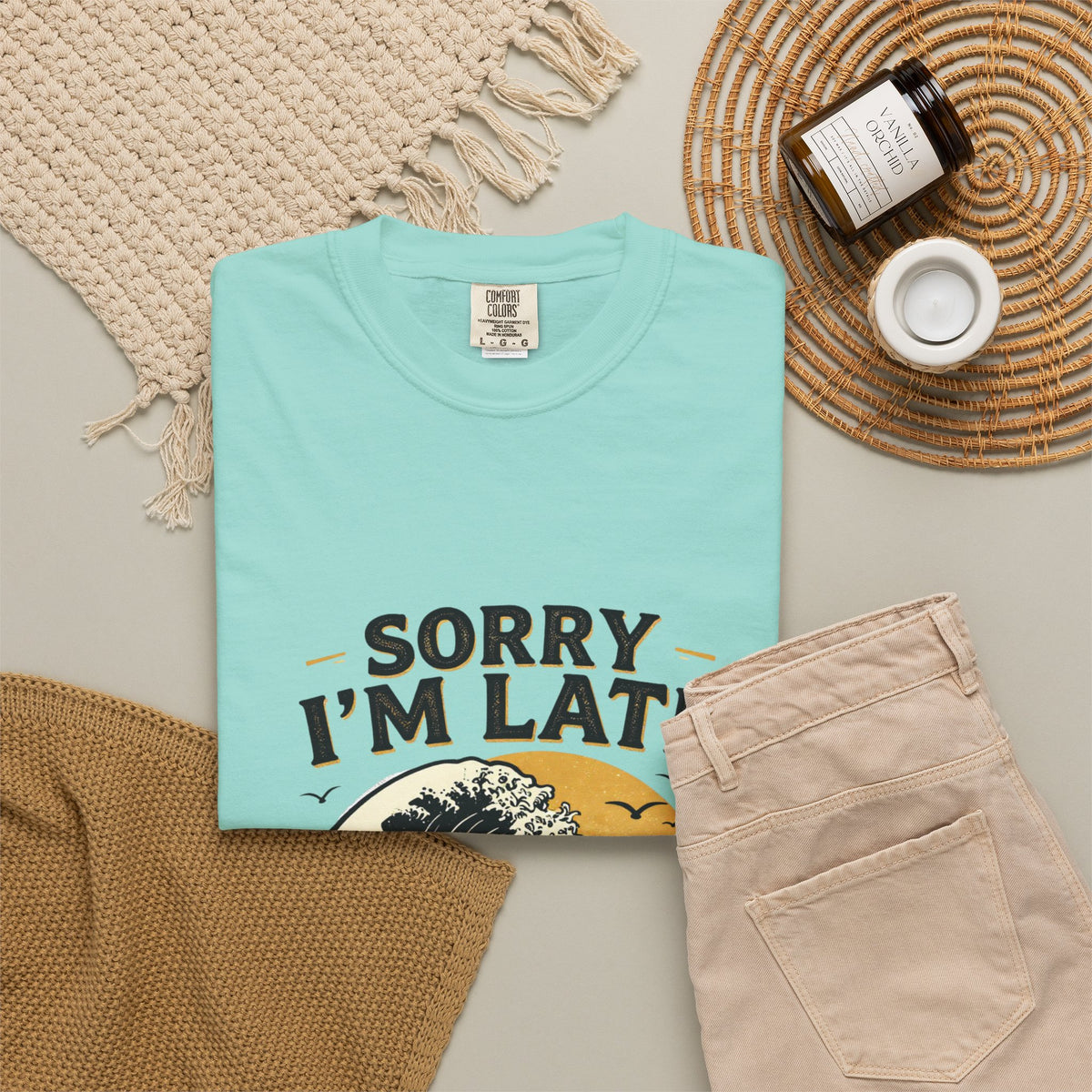 Copy of Sorry I'm Late, The Waves Were Better Than You T-Shirt | Funny Surf Tee | Gift for Surfers