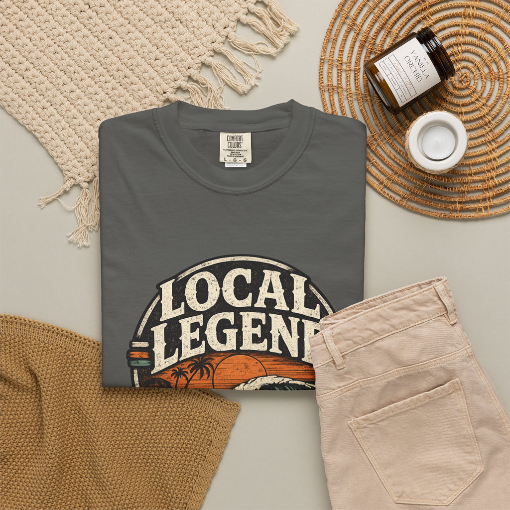 Local Legend Ask Me Shirt | Funny Beach Graphic Tee | Vintage Retro T-Shirt