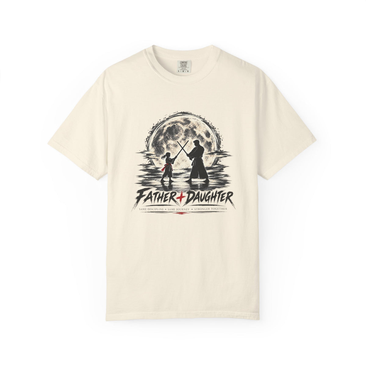 Father & Daughter Moonlight Tee — Matching Dad Daughter Graphic T-Shirt