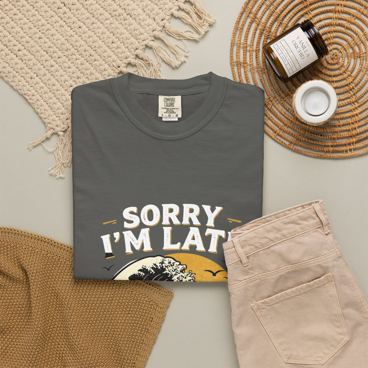 Copy of Sorry I'm Late, The Waves Were Better Than You T-Shirt | Funny Surf Tee | Gift for Surfers