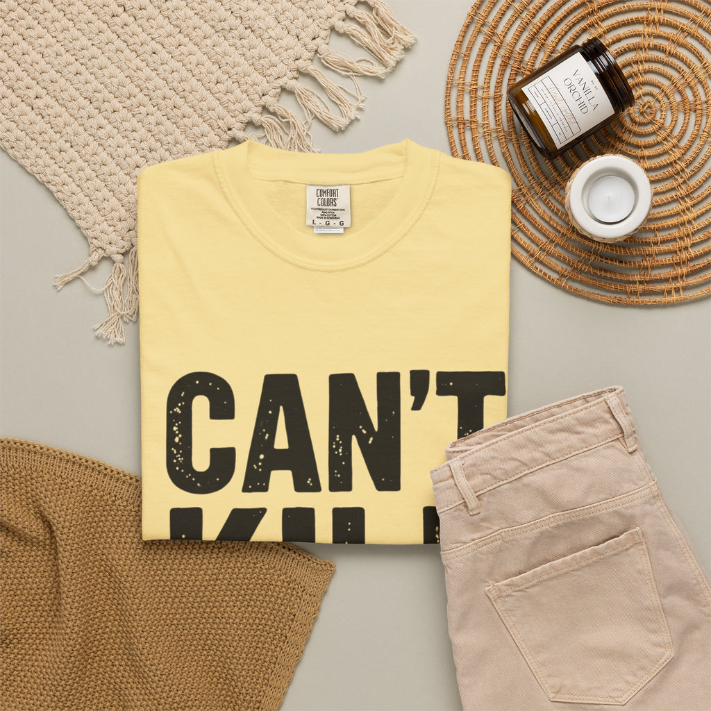 Can't Kill Handsome T-Shirt | Funny Confidence Tee for Men | Graphic Humor Tee