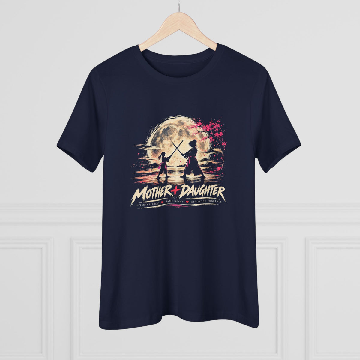 Mother & Daughter Moonlight Tee - Matching Mom Daughter Graphic T-Shirt