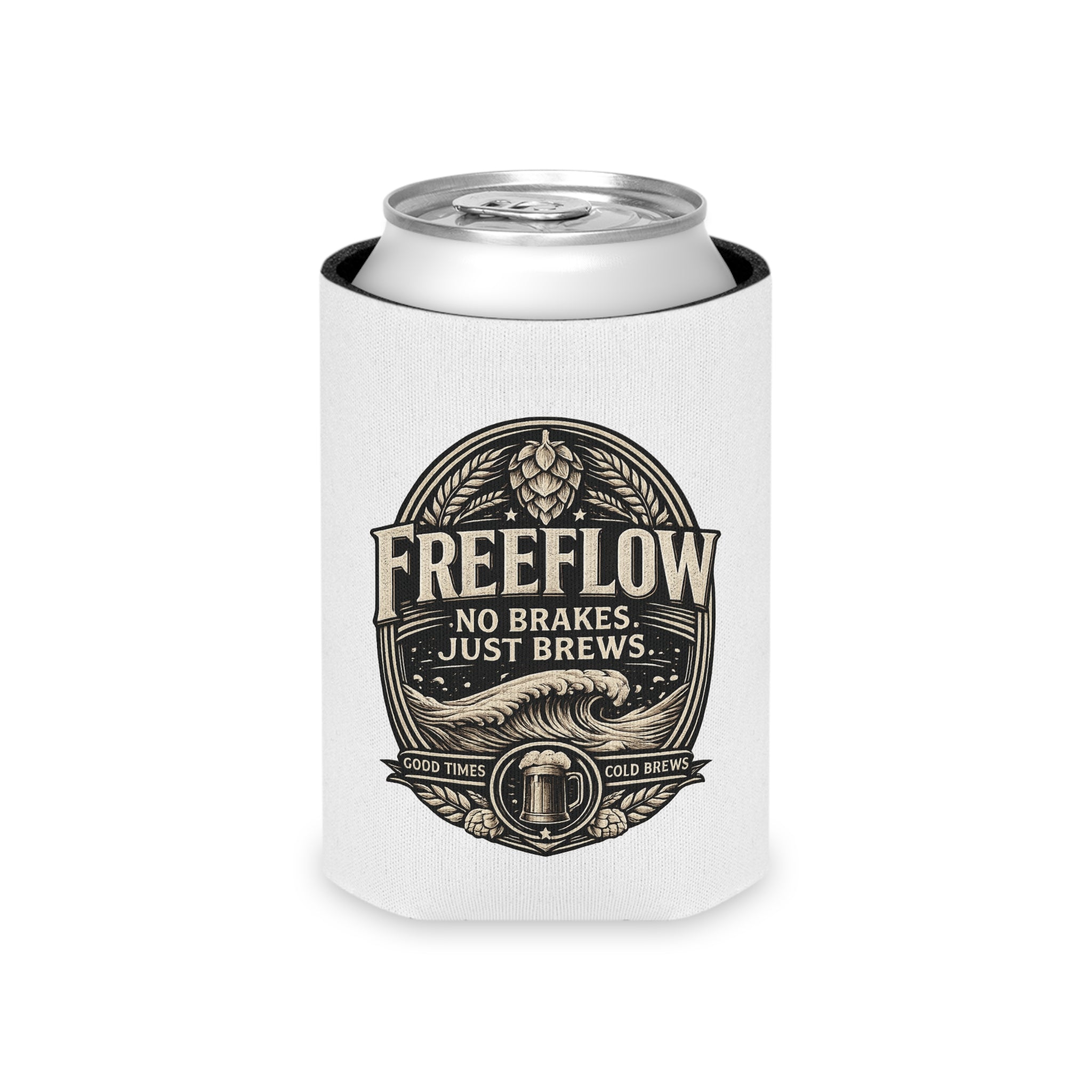 Freeflow "No Brakes, Just Brews" Can Cooler