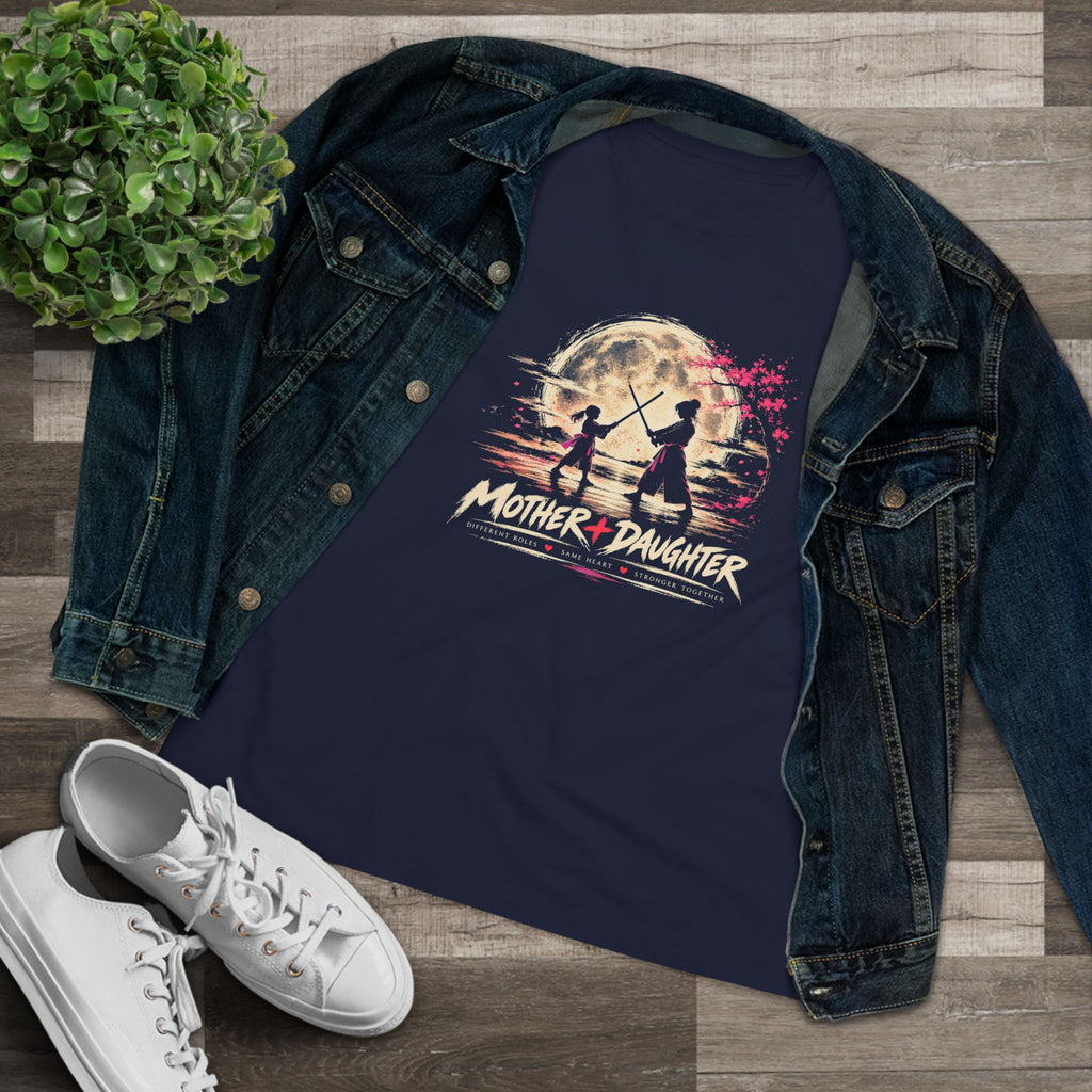 Mother & Daughter Moonlight Tee - Matching Mom Daughter Graphic T-Shirt