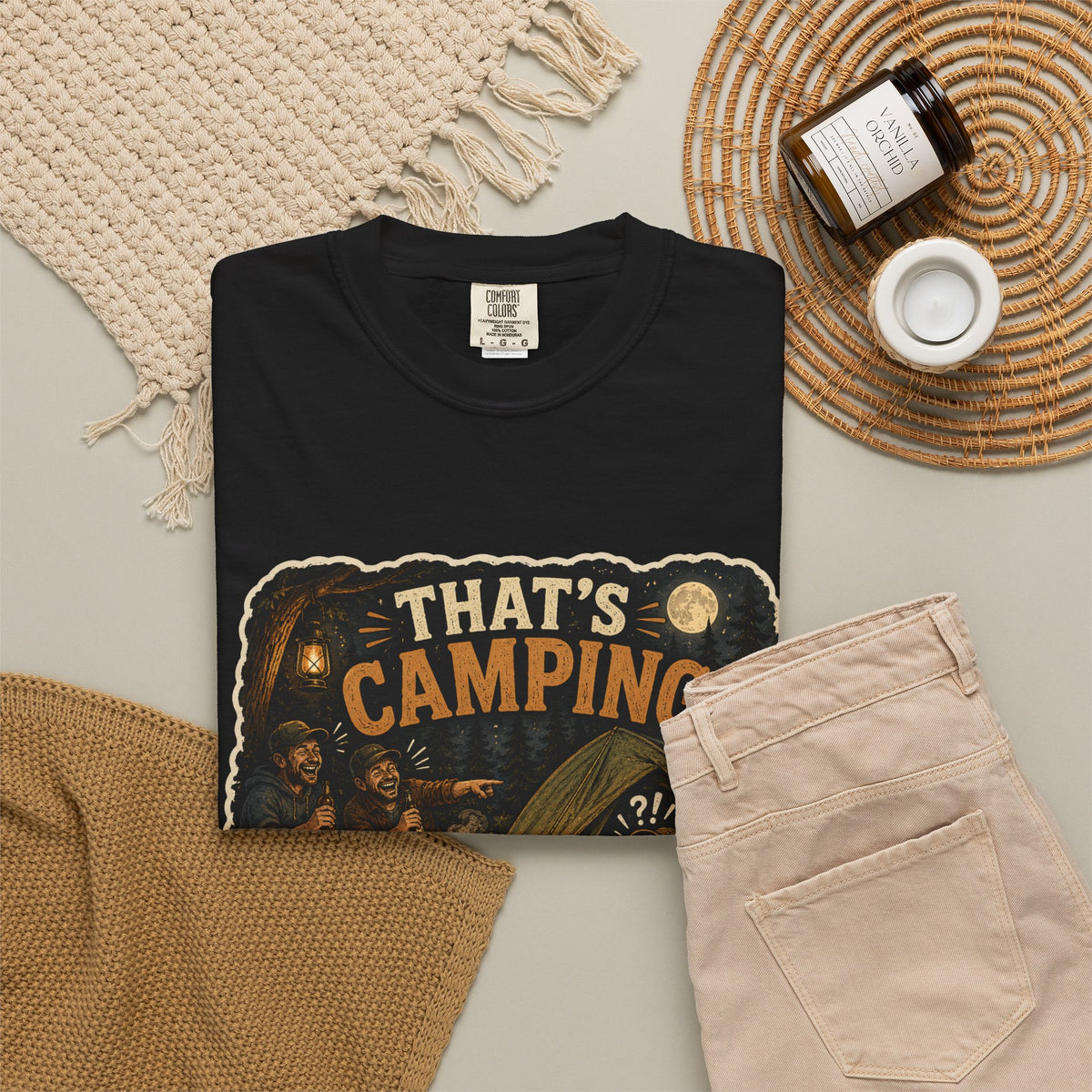 That's Camping T-Shirt | Funny Camping Tee | Gift for Campers and Outdoor Lovers