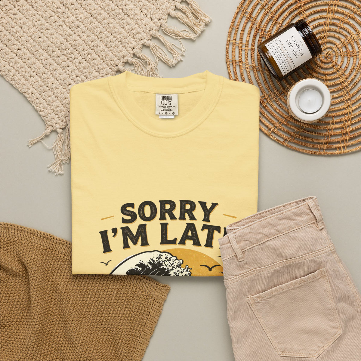 Copy of Sorry I'm Late, The Waves Were Better Than You T-Shirt | Funny Surf Tee | Gift for Surfers