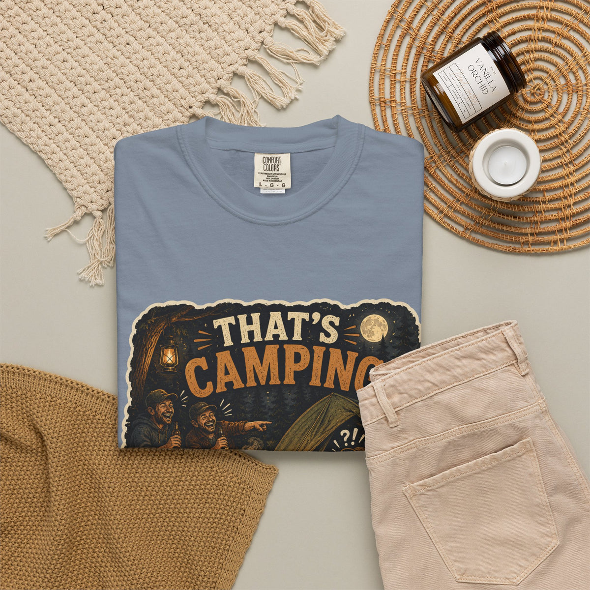 That's Camping T-Shirt | Funny Camping Tee | Gift for Campers and Outdoor Lovers