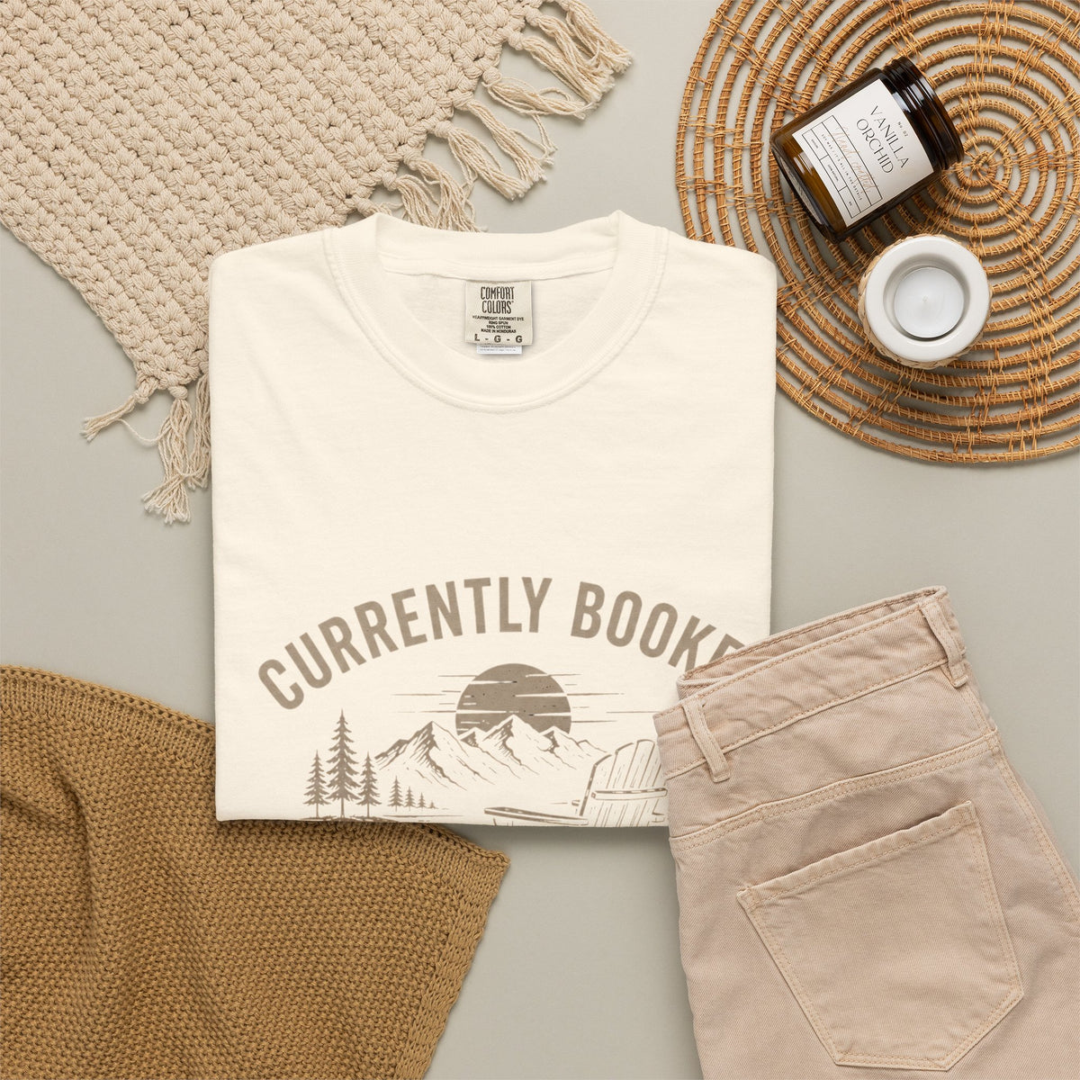 Currently Booked Doing Nothing T-Shirt | Funny Lazy Day Tee | Humor Gift