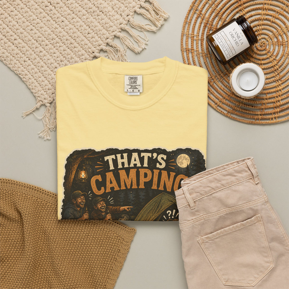 That's Camping T-Shirt | Funny Camping Tee | Gift for Campers and Outdoor Lovers