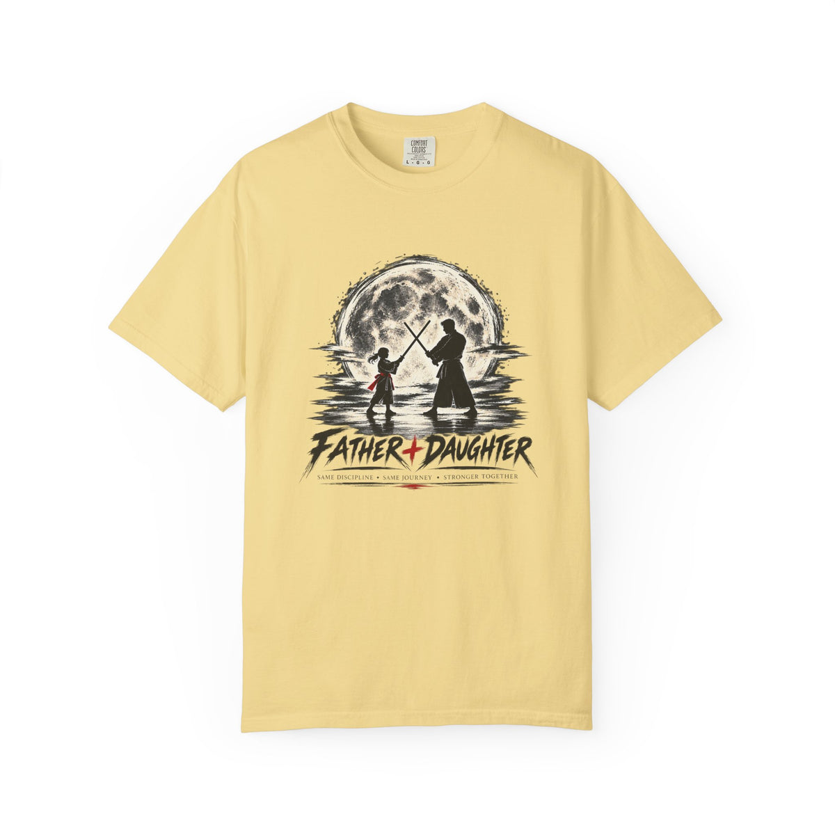 Father & Daughter Moonlight Tee — Matching Dad Daughter Graphic T-Shirt