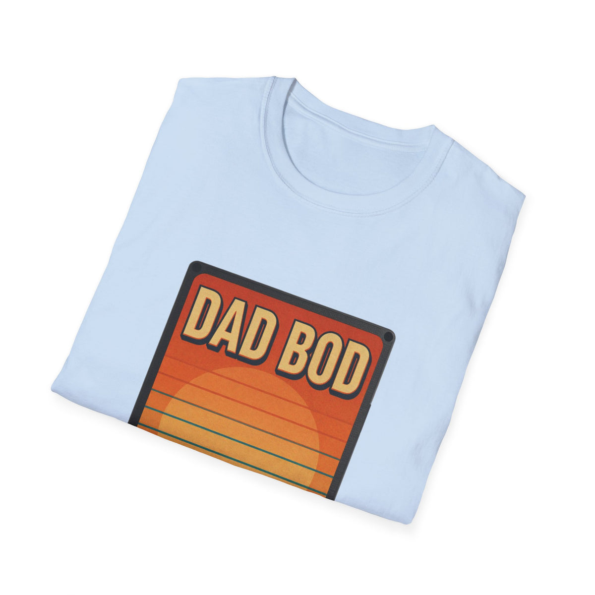 Dad Bod: Surf Tan No Regrets T-Shirt | Funny Dad Tee | Vintage Beach Humor Gift