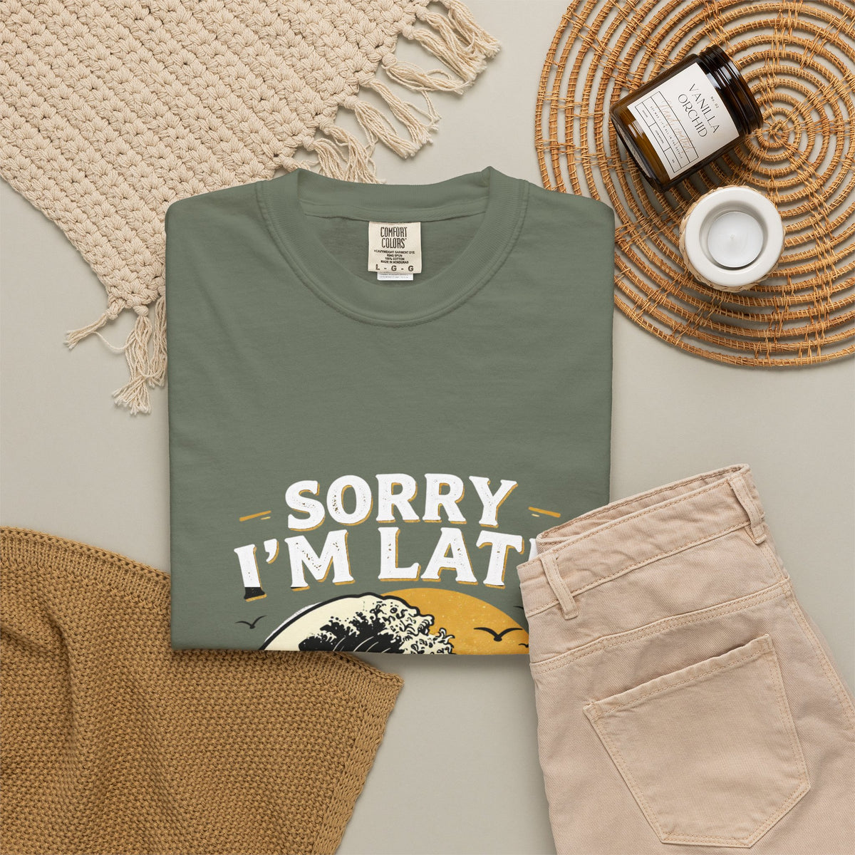 Copy of Sorry I'm Late, The Waves Were Better Than You T-Shirt | Funny Surf Tee | Gift for Surfers