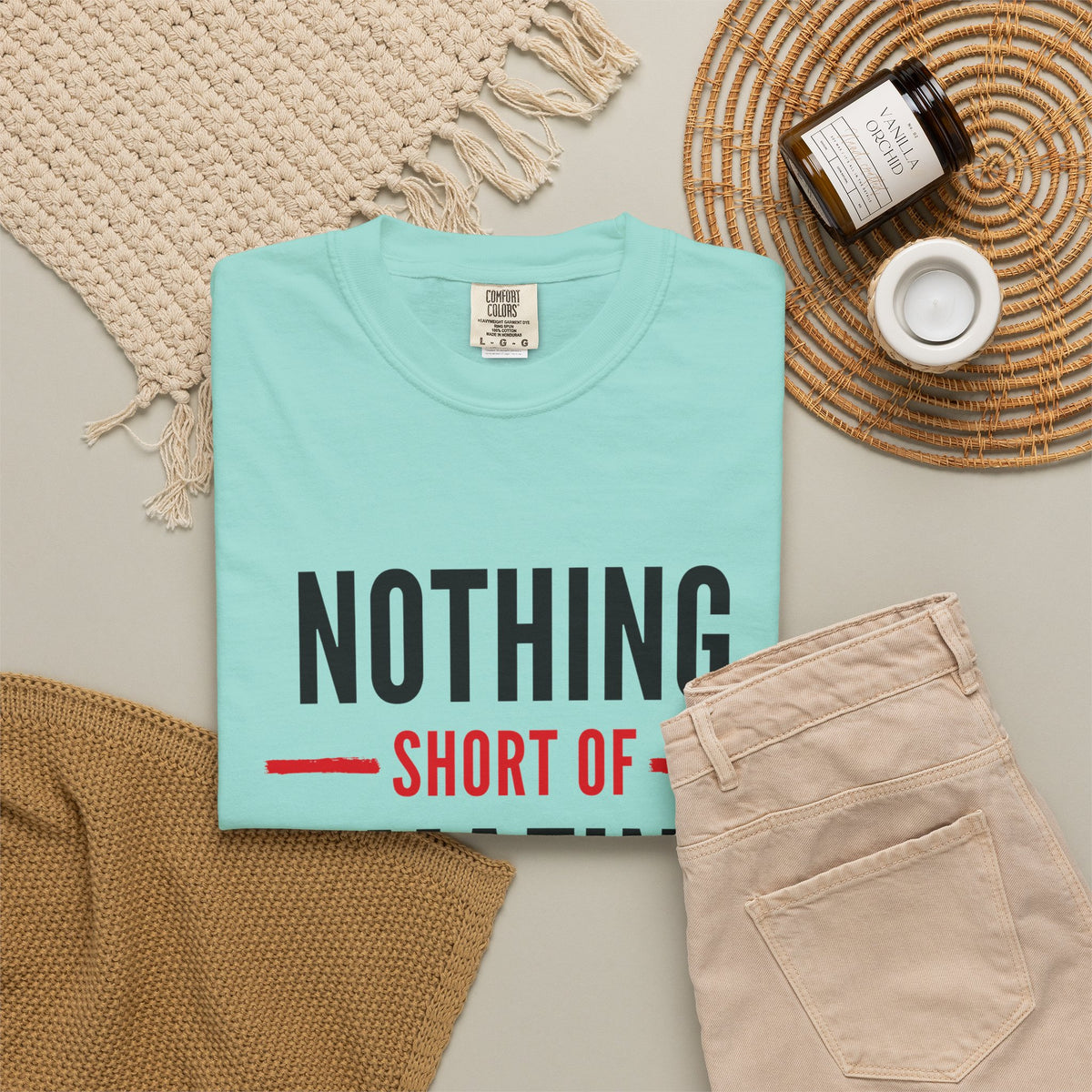 Nothing Short of Amazing T-Shirt | Funny Confidence Tee | Graphic Humor Tee for Men