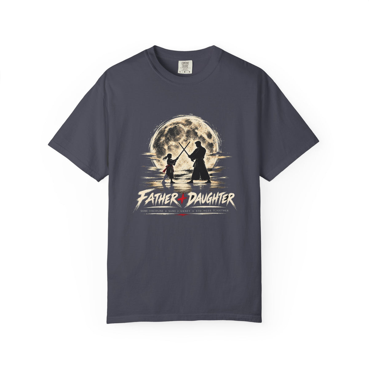 Father & Daughter Moonlight Tee — Matching Dad Daughter Graphic T-Shirt