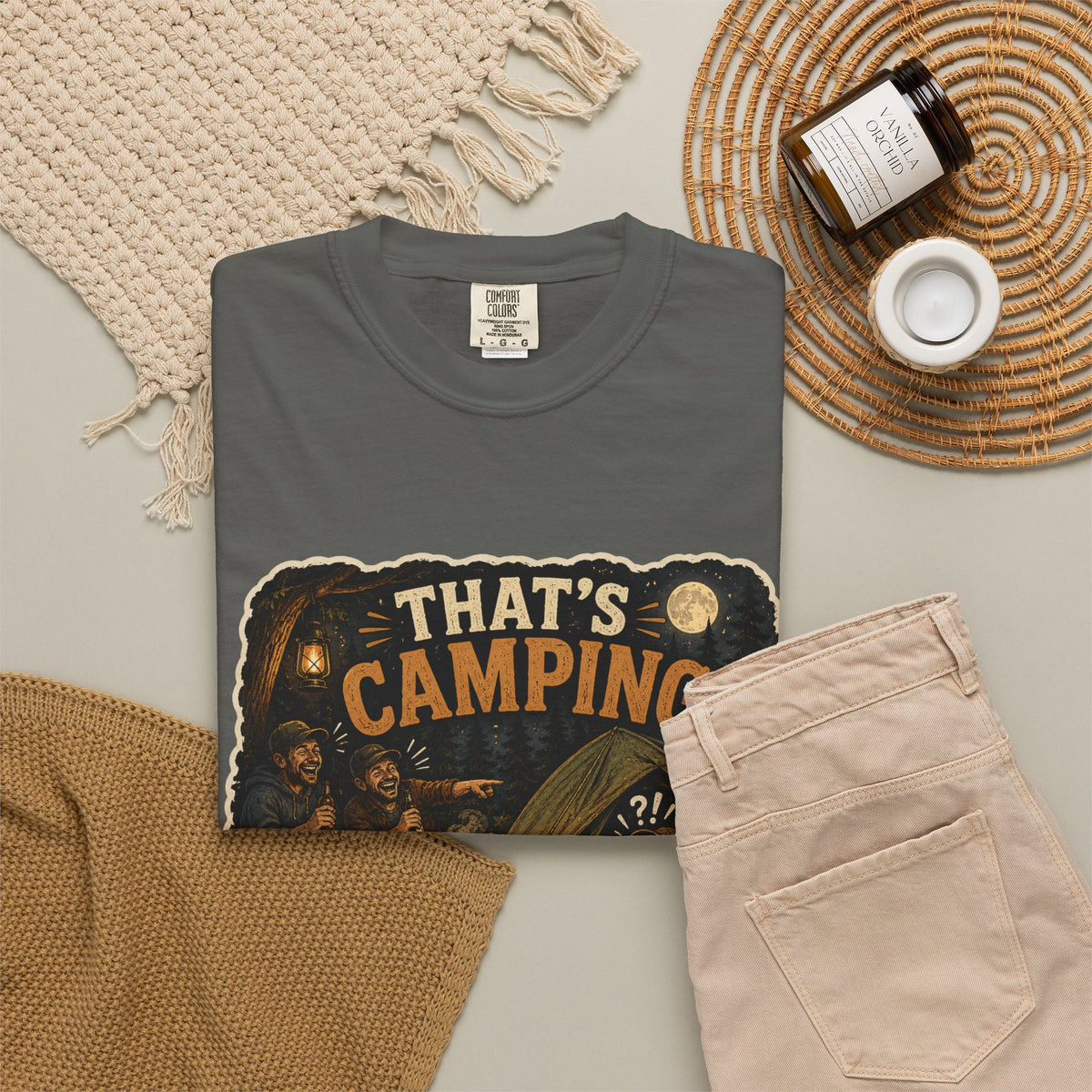 That's Camping T-Shirt | Funny Camping Tee | Gift for Campers and Outdoor Lovers