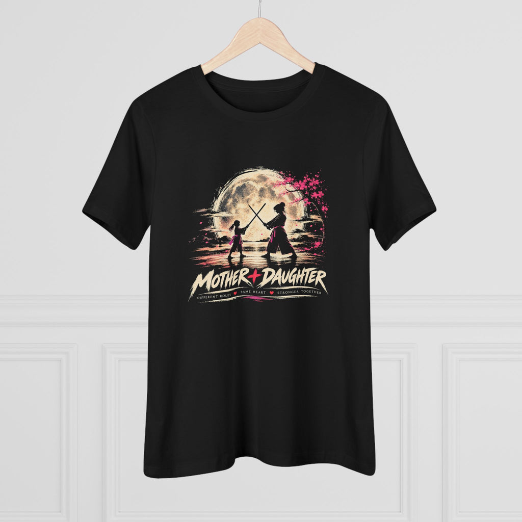 Mother & Daughter Moonlight Tee - Matching Mom Daughter Graphic T-Shirt
