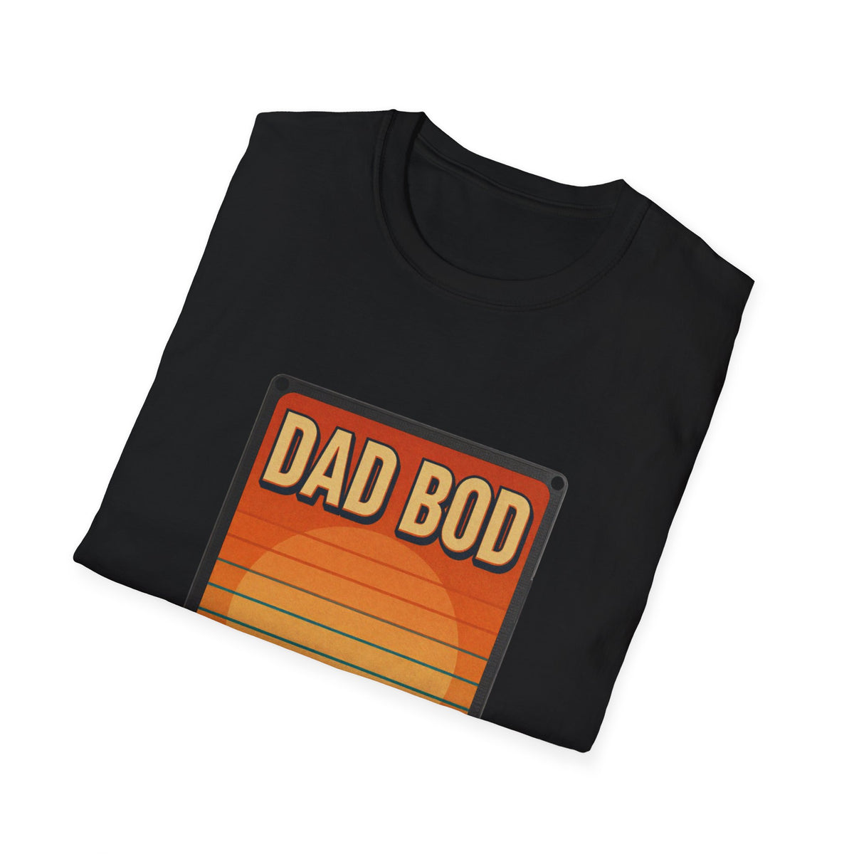 Dad Bod: Surf Tan No Regrets T-Shirt | Funny Dad Tee | Vintage Beach Humor Gift