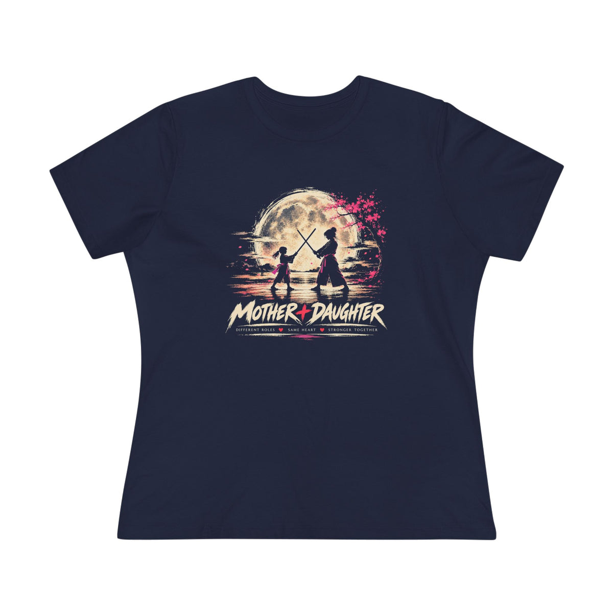 Mother & Daughter Moonlight Tee - Matching Mom Daughter Graphic T-Shirt