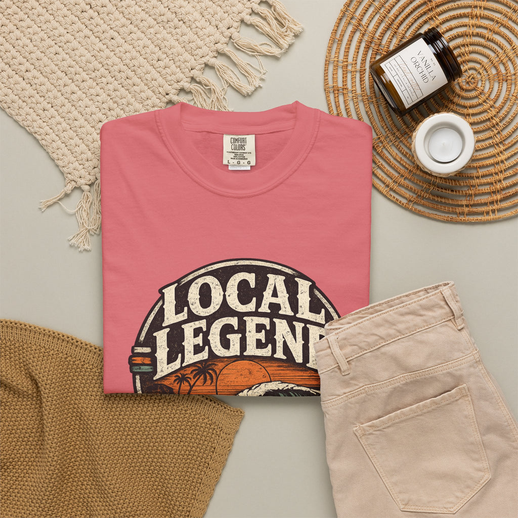 Local Legend Ask Me Shirt | Funny Beach Graphic Tee | Vintage Retro T-Shirt
