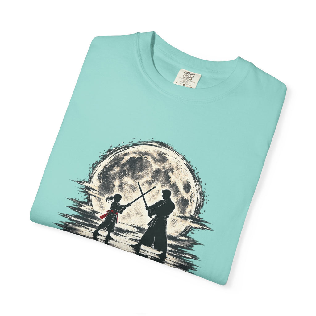 Father & Daughter Moonlight Tee — Matching Dad Daughter Graphic T-Shirt