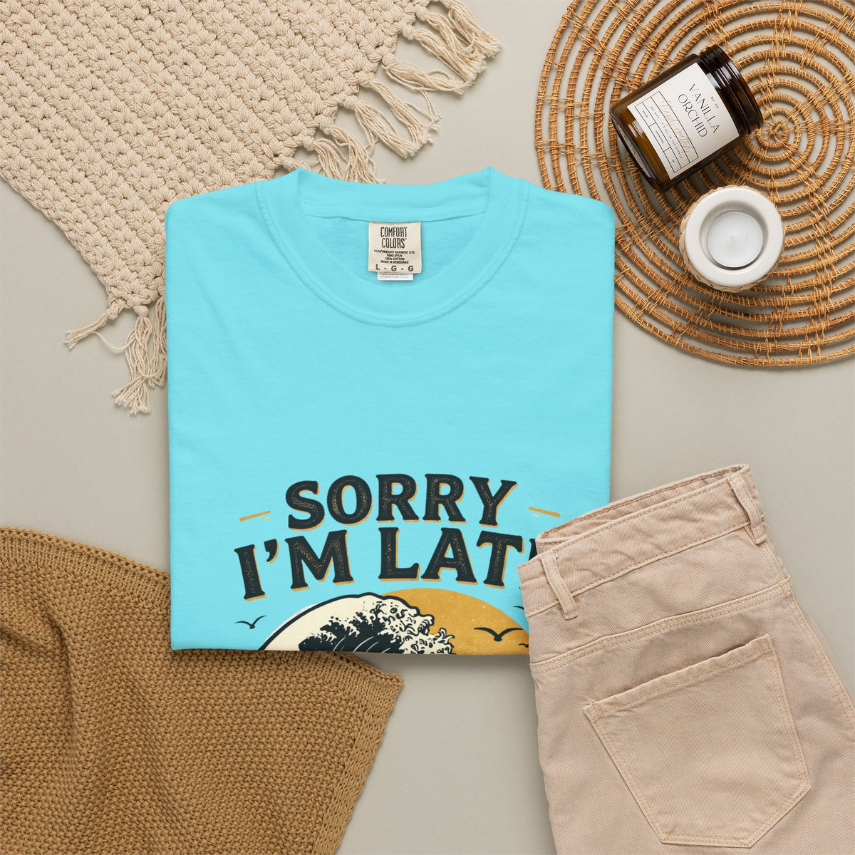 Copy of Sorry I'm Late, The Waves Were Better Than You T-Shirt | Funny Surf Tee | Gift for Surfers