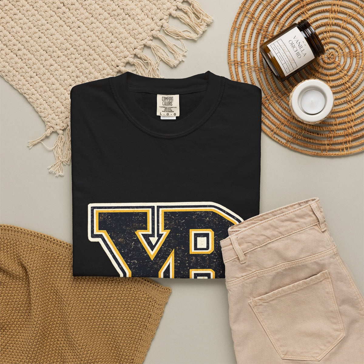 YB Your Boy T-Shirt | Funny Retro 80s Graphic Tee | Vintage Collegiate Humor Shirt