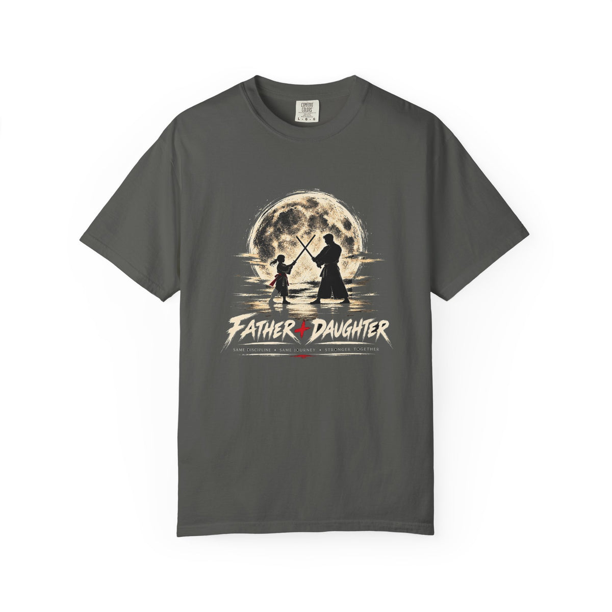 Father & Daughter Moonlight Tee — Matching Dad Daughter Graphic T-Shirt