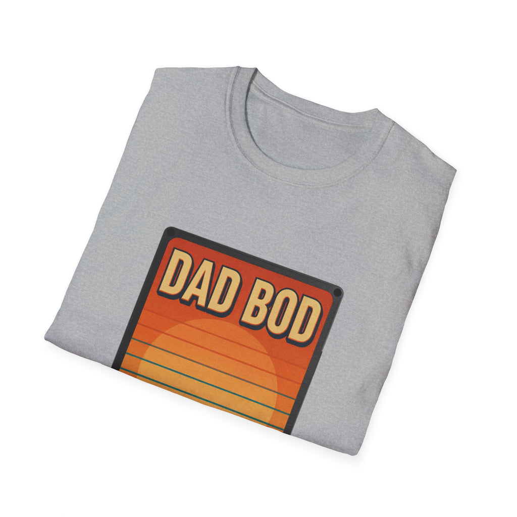 Dad Bod: Surf Tan No Regrets T-Shirt | Funny Dad Tee | Vintage Beach Humor Gift