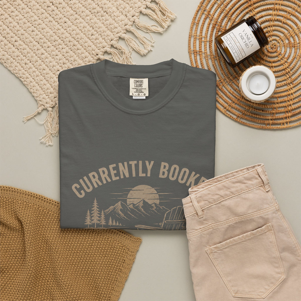 Currently Booked Doing Nothing T-Shirt | Funny Lazy Day Tee | Humor Gift