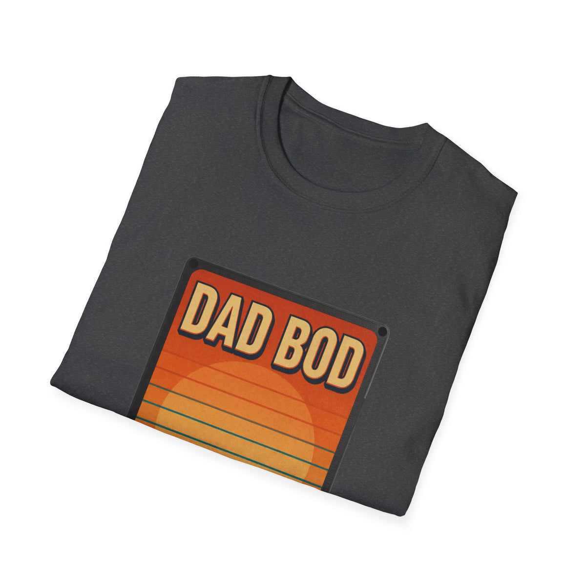 Dad Bod: Surf Tan No Regrets T-Shirt | Funny Dad Tee | Vintage Beach Humor Gift