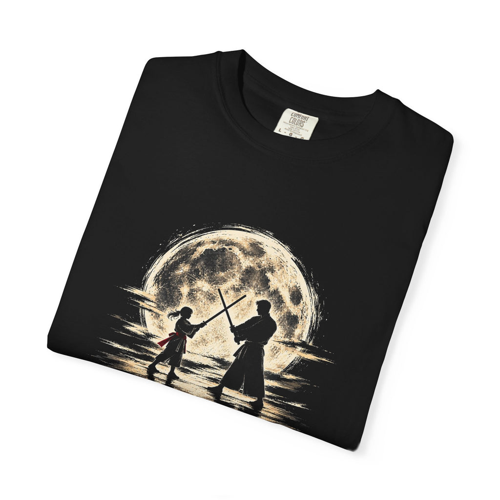 Father & Daughter Moonlight Tee — Matching Dad Daughter Graphic T-Shirt