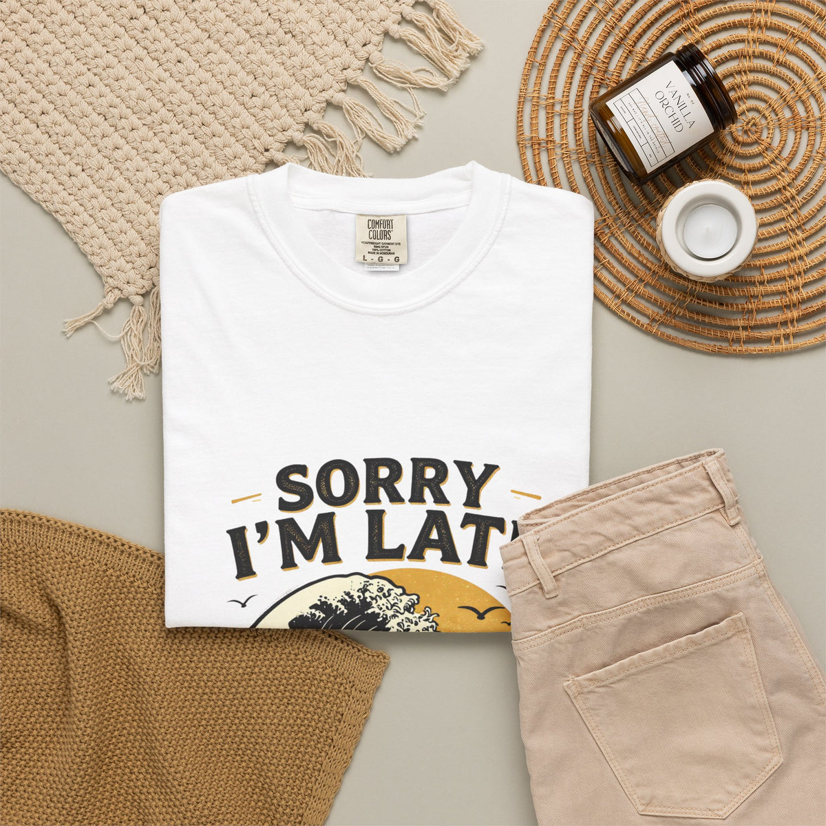 Copy of Sorry I'm Late, The Waves Were Better Than You T-Shirt | Funny Surf Tee | Gift for Surfers