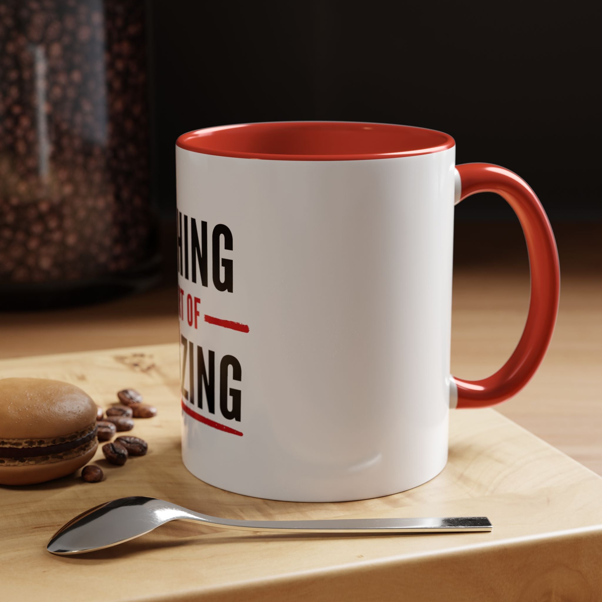 Nothing Short of Amazing Mug | Funny Confidence Gift | Accent Ceramic Mug (11oz & 15oz)
