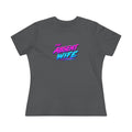 The Absent Wife Women's T-Shirt | Funny Retro 80s Neon Wife Tee