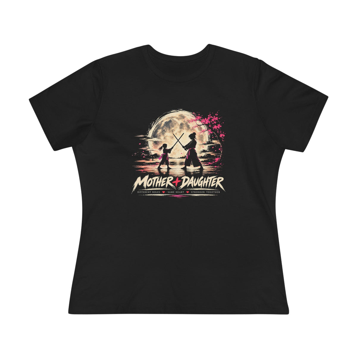 Mother & Daughter Moonlight Tee - Matching Mom Daughter Graphic T-Shirt