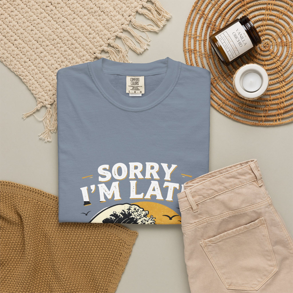 Copy of Sorry I'm Late, The Waves Were Better Than You T-Shirt | Funny Surf Tee | Gift for Surfers