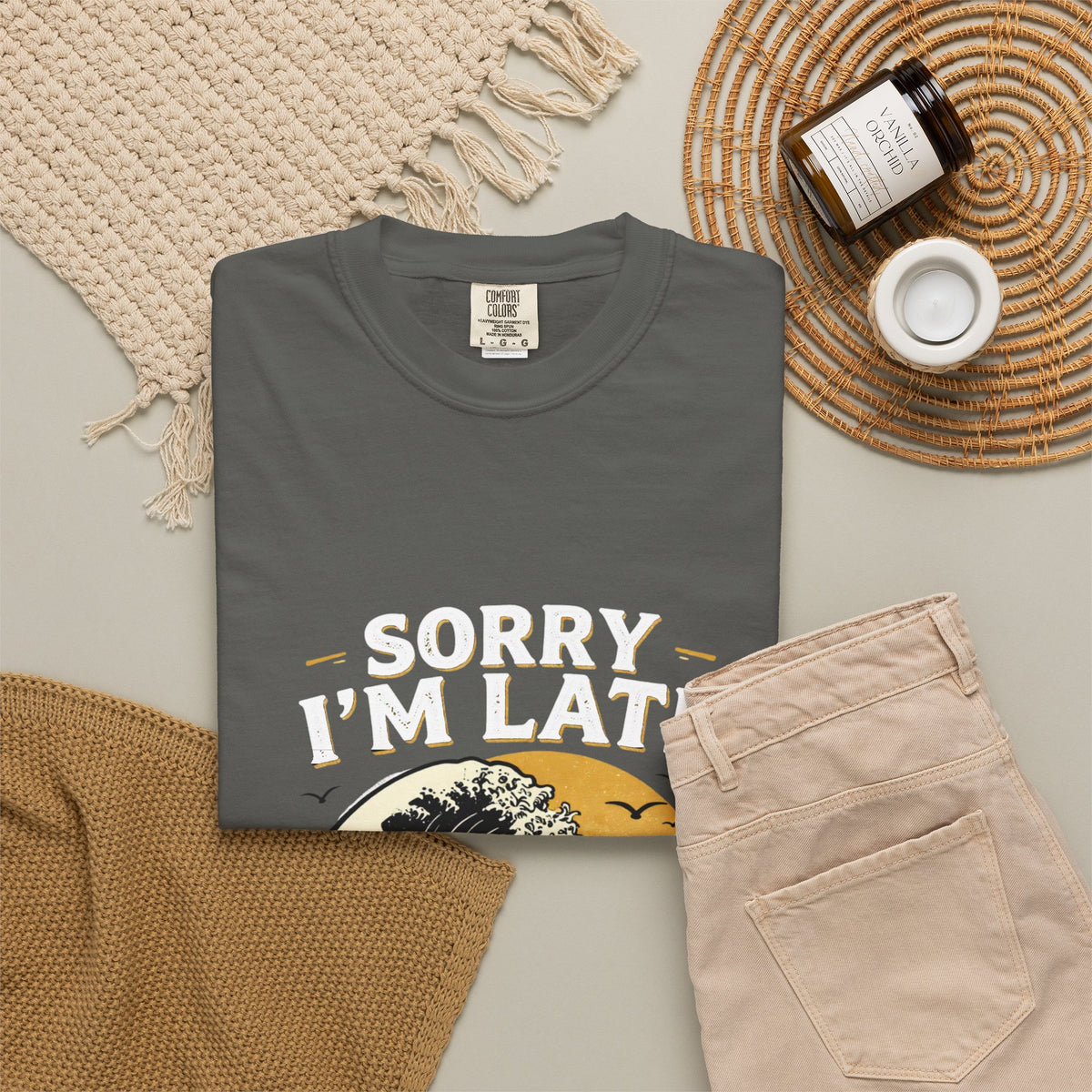 Sorry I'm Late, The Waves Were Better Than You T-Shirt | Funny Surf Tee | Gift for Surfers