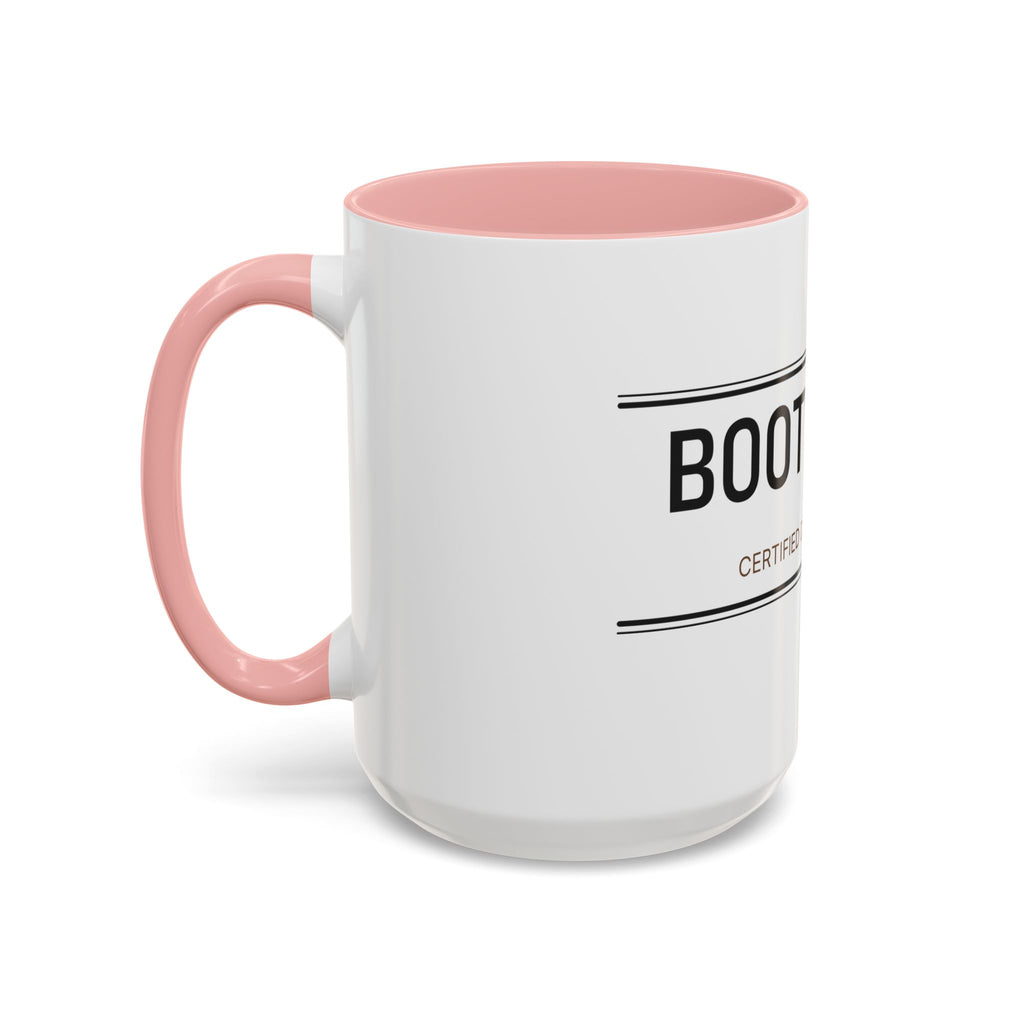 Booty Duty: Certified Diaper Changer Mug | Funny New Mom & Dad Gift | Accent Ceramic Mug (11oz & 15oz)