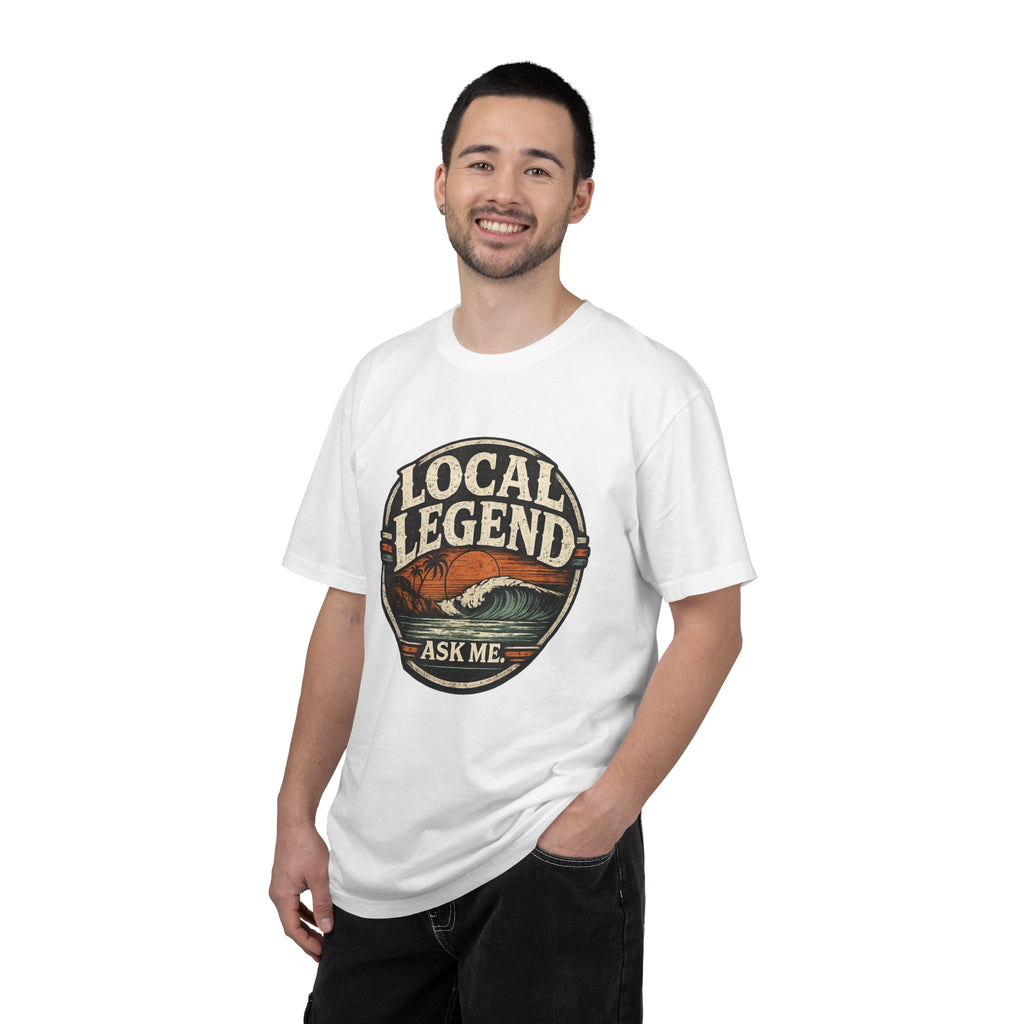 Local Legend Ask Me Shirt | Funny Beach Graphic Tee | Vintage Retro T-Shirt