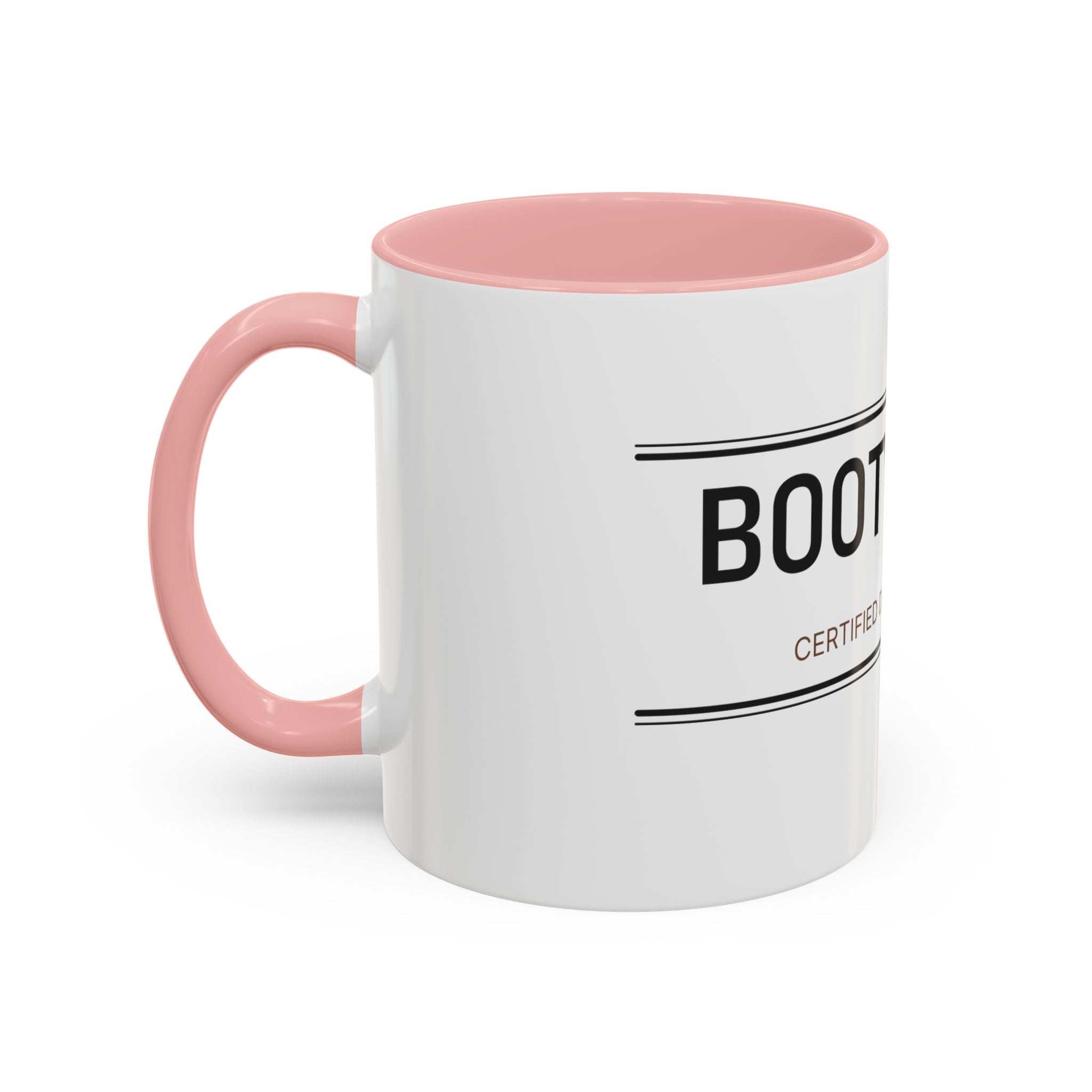 Booty Duty: Certified Diaper Changer Mug | Funny New Mom & Dad Gift | Accent Ceramic Mug (11oz & 15oz)