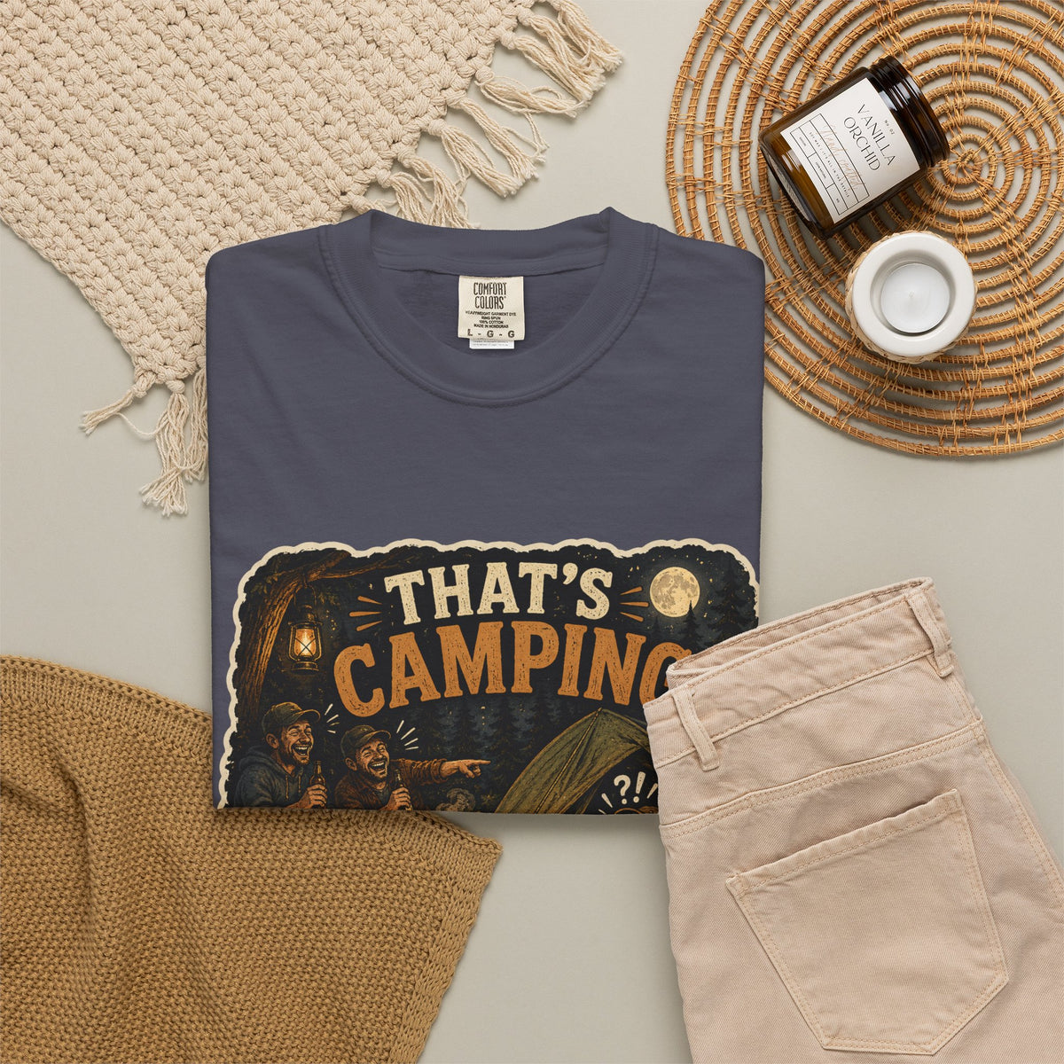 That's Camping T-Shirt | Funny Camping Tee | Gift for Campers and Outdoor Lovers