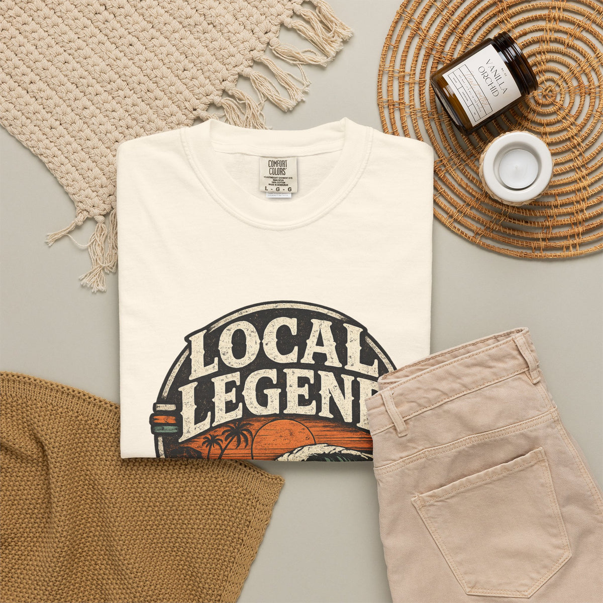 Local Legend Ask Me Shirt | Funny Beach Graphic Tee | Vintage Retro T-Shirt
