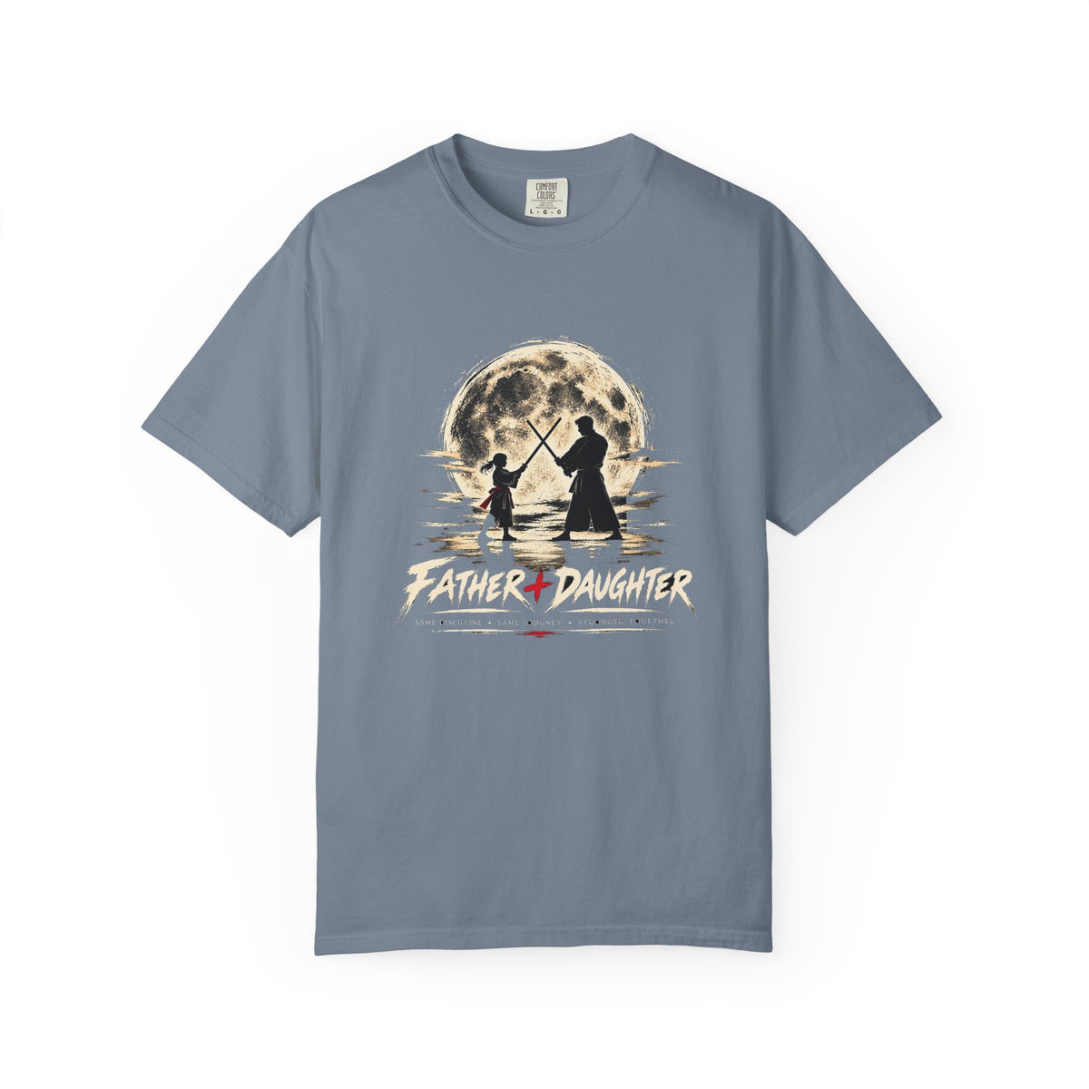 Father & Daughter Moonlight Tee — Matching Dad Daughter Graphic T-Shirt