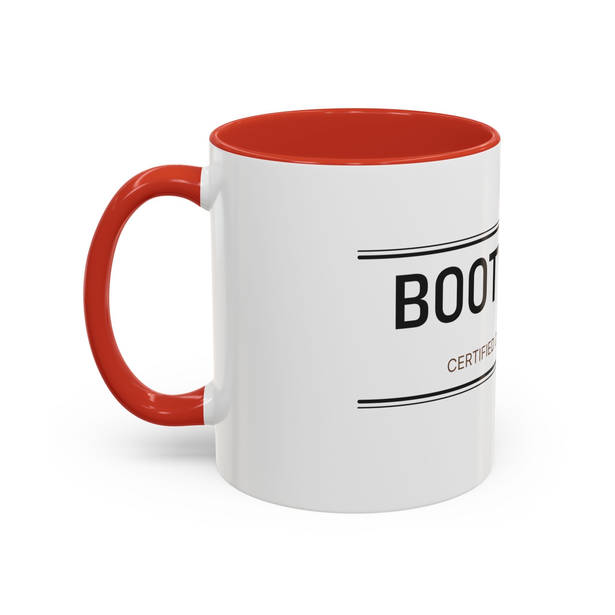 Booty Duty: Certified Diaper Changer Mug | Funny New Mom & Dad Gift | Accent Ceramic Mug (11oz & 15oz)