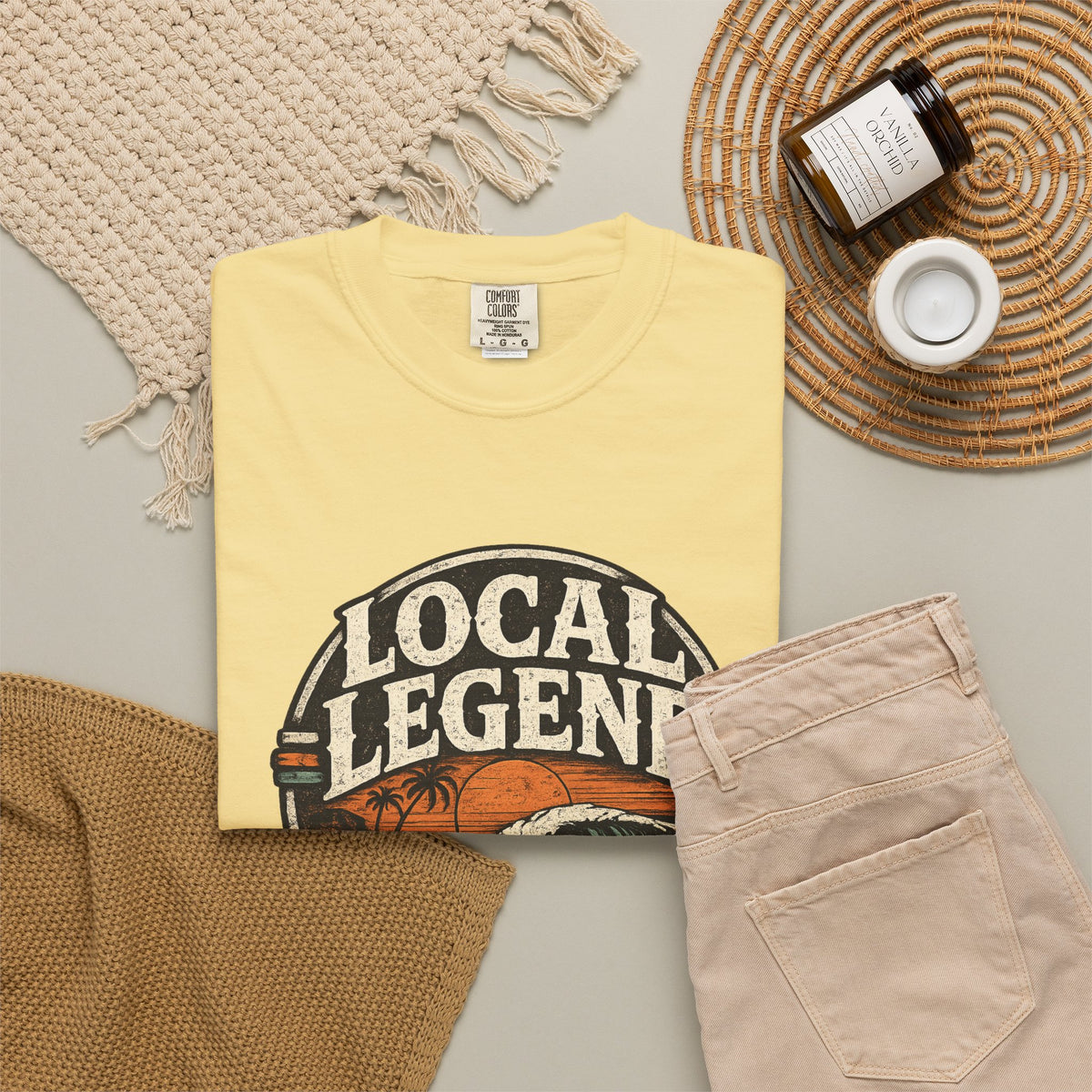 Local Legend Ask Me Shirt | Funny Beach Graphic Tee | Vintage Retro T-Shirt