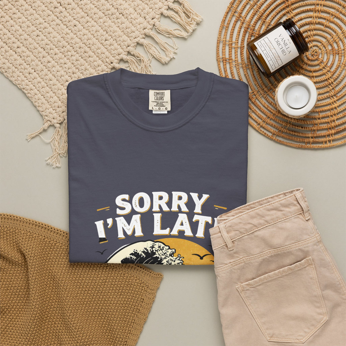 Copy of Sorry I'm Late, The Waves Were Better Than You T-Shirt | Funny Surf Tee | Gift for Surfers