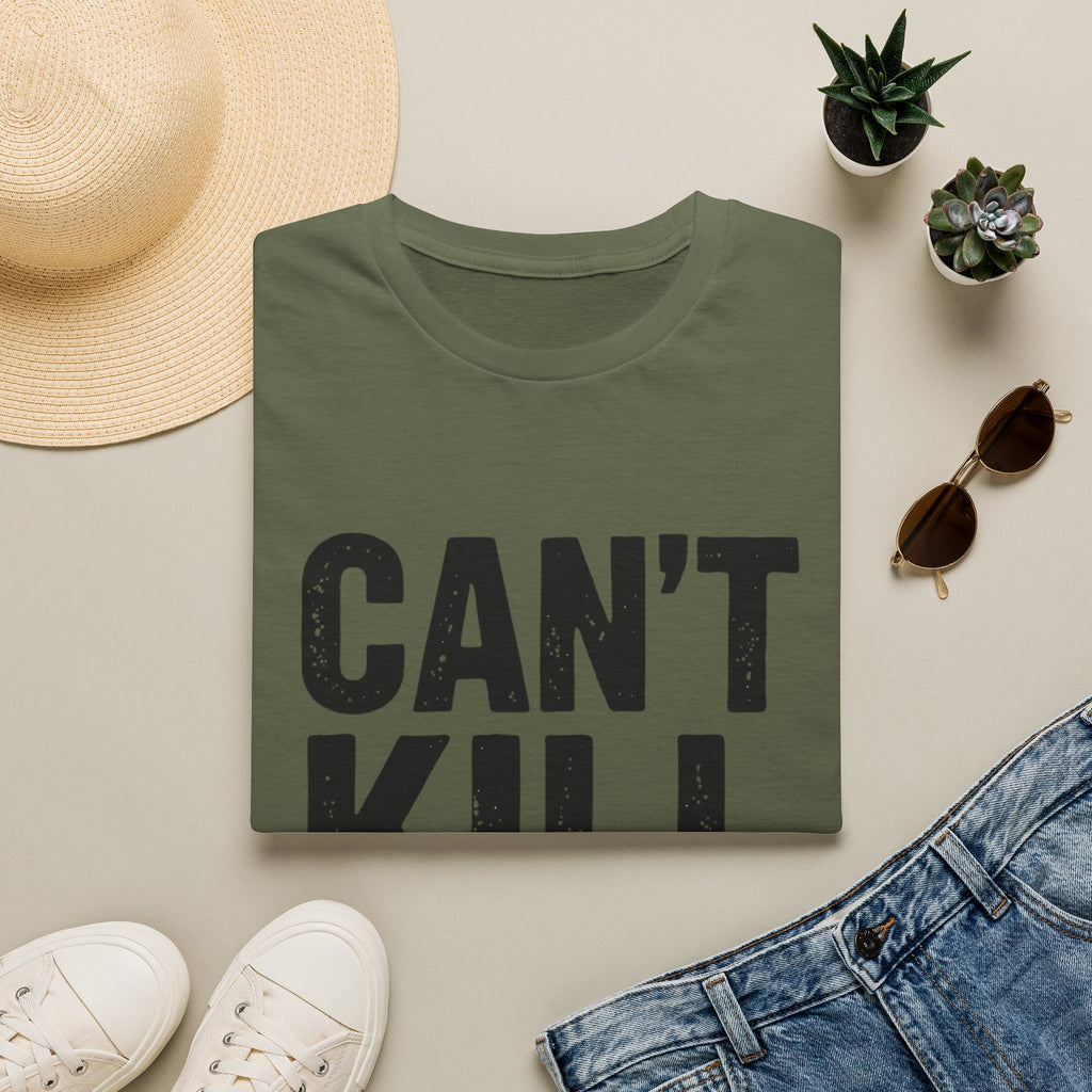 Can't Kill Handsome T-Shirt | Funny Confidence Tee for Men | Graphic Humor Tee